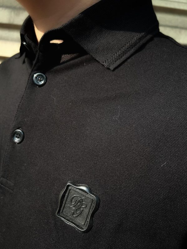 Áo polo DG Đen/Trắng 021847