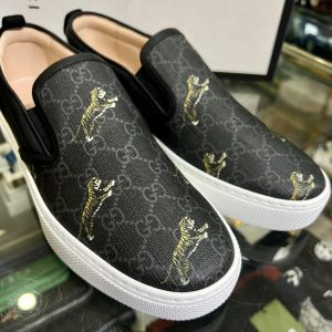 Giầy Slip On Gucci - Manh Đỏ Authentic