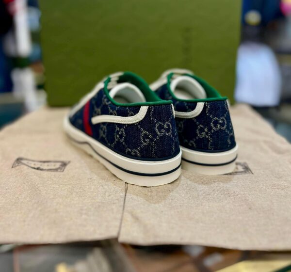 Giầy sneaker GUCCI Trắng/Navy/Đen 022353