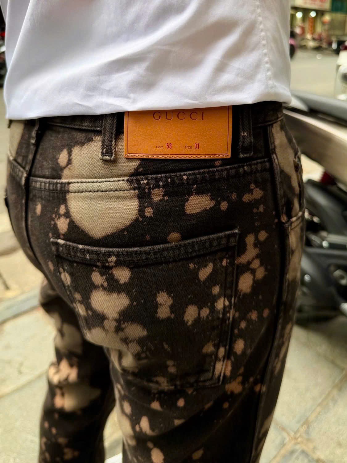 Quần jean GUCCI 3 Quần jean GUCCI - Ảnh 3