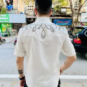 Alternative view of Áo Sơ Mi SAINT LAURENT 017406